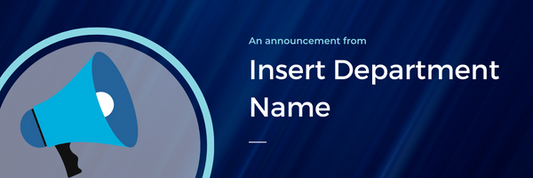 Announcement Email Header Template_Blue